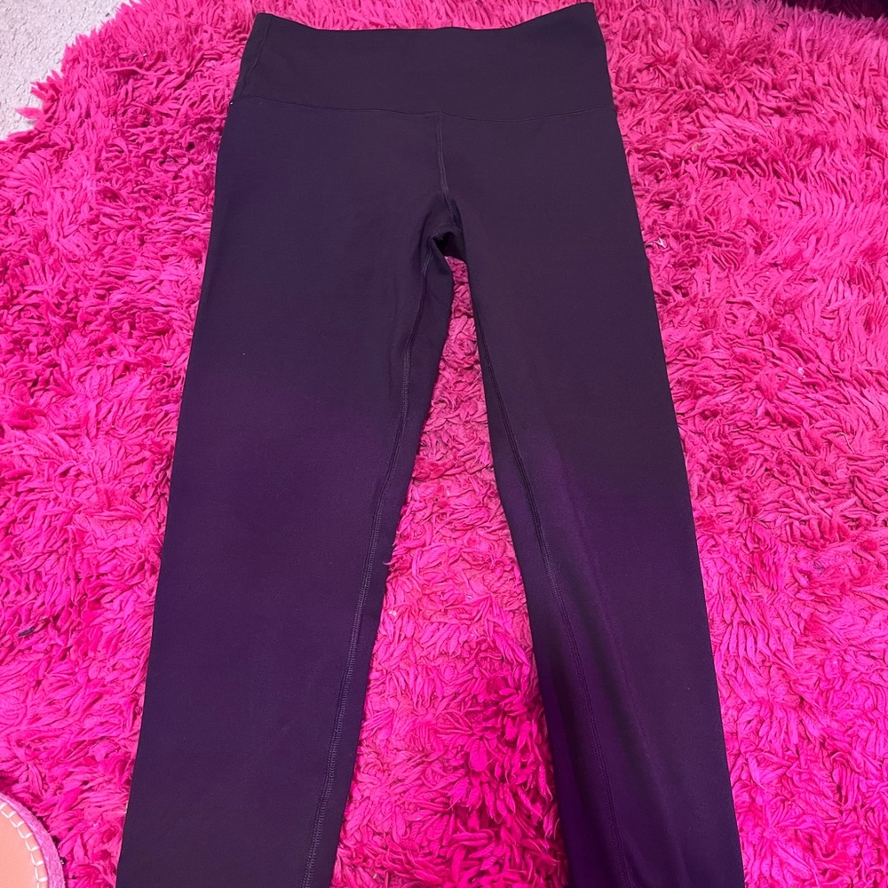 Dark purple leggings
